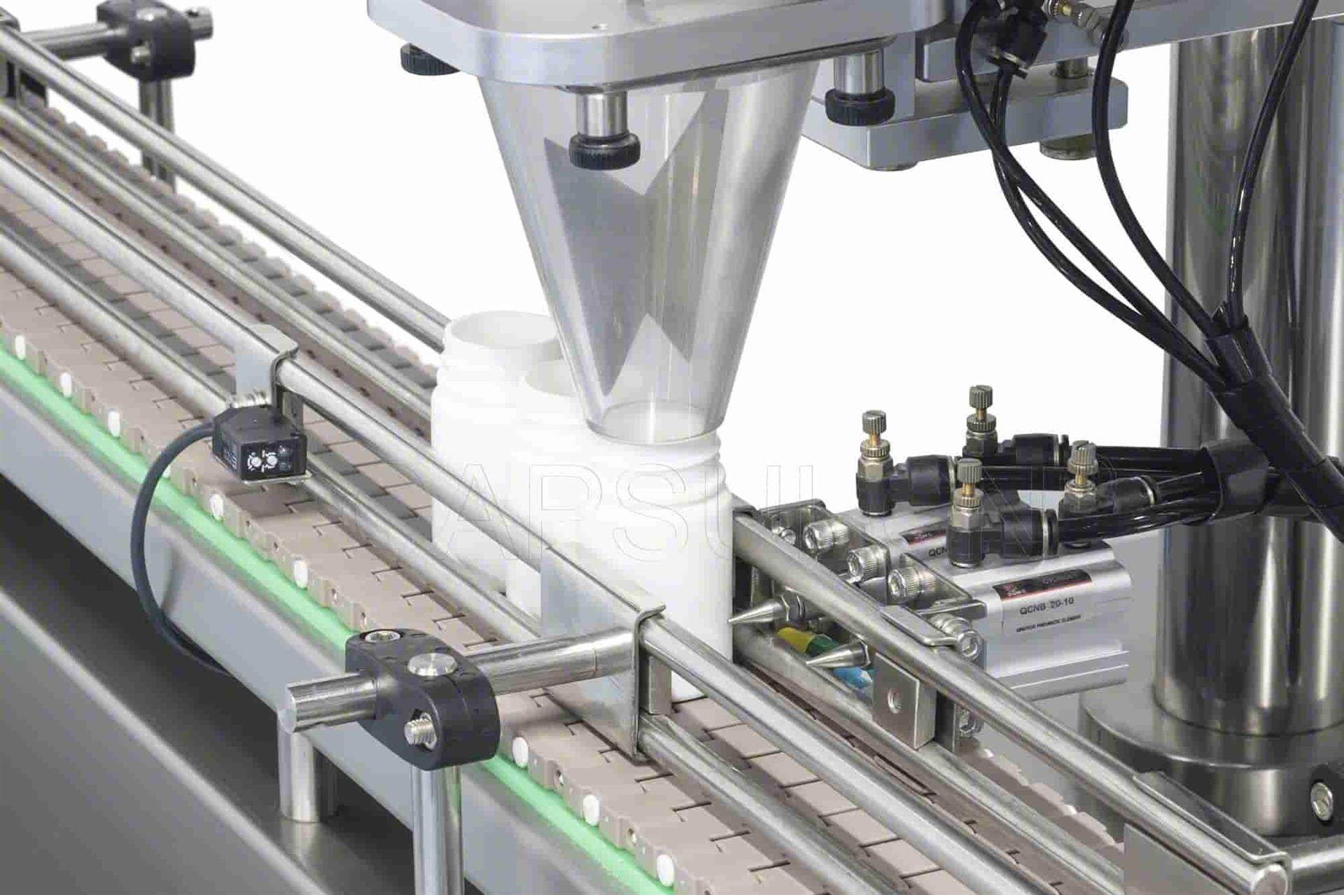 bottling and conveyor transfer